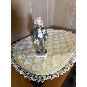 vintage Norleans‎ Of Japan Old Man Shaving Figurine.